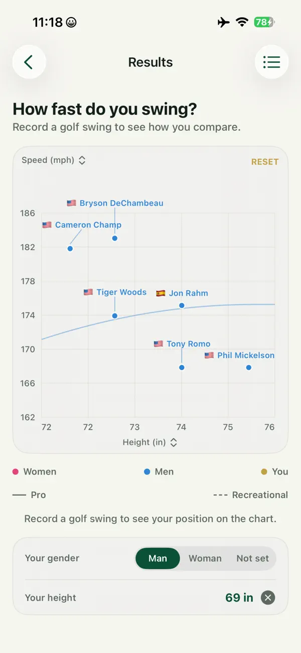 Golf Radar app screenshot 7/8