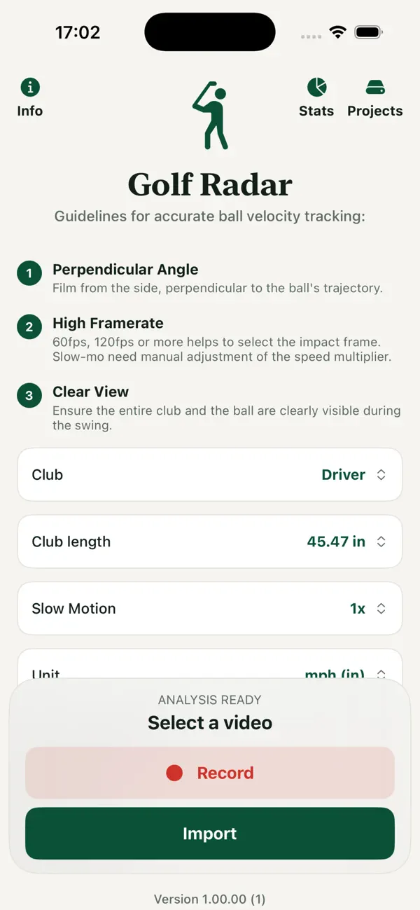 Golf Radar app screenshot 8/8